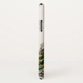 ピーコックイラストレーションヴィンテージアートプリント Case-Mate iPhoneケース (裏面/右)