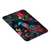 ピーコックインアカラフルバラガーデン マグネット (右側)