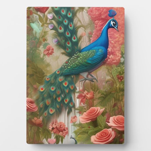 ピーコックインアプリコットバラガーデン フォトプラーク (正面)