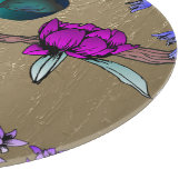 ピーコックイン金ゴールド カッティングボード (角)