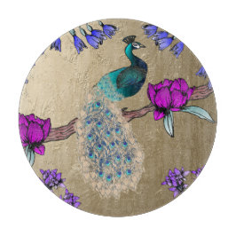 ピーコックイン金ゴールド カッティングボード