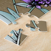 ピーコックイン金ゴールド ジグソーパズル (側面)