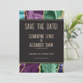 ピーコックウォーターカラーアゲート(v1) セーブザデート (スタンド正面)