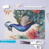 ピーコックウォーターカラーアートフローラ 薄葉紙 (クラフト)