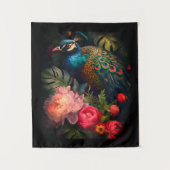 ピーコックウォールタペストリー タペストリー (正面)