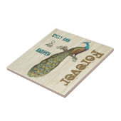 ピーコックウッドグレインフォーエバーサリーニバーサリータイル タイル (側面)