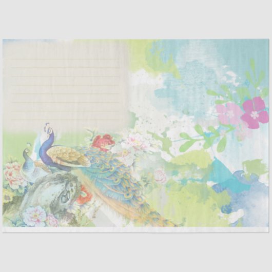 ピーコックエフェメラ4 薄葉紙 (正面)