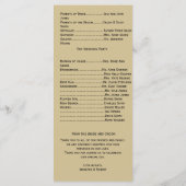 ピーコックエレガンスとアールデコプログしゃれているラム プログラム (裏面)