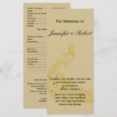 ピーコックエレガンスとアールデコプログしゃれているラム プログラム (正面/裏面)