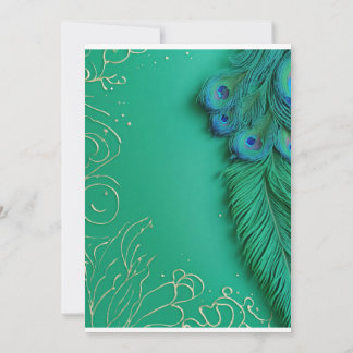 ピーコックエレガンス発表 招待状