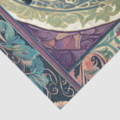 ピーコックエレガントフローラエフェメラパープルデクページ 薄葉紙 (詳細)