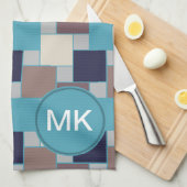 ピーコックオンザビーチ キッチンタオル (四つ折り)