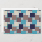 ピーコックオンザビーチ 便箋 (正面/裏面)