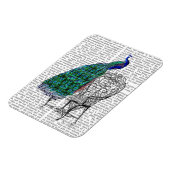 ピーコックオンチェア マグネット (左側)