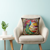 ピーコックオンピンク クッション (椅子)