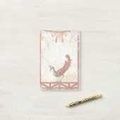 ピーコックオンフレスコ古代ローマアンティーク絵画ズ ポストイット (デスク上)