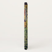 ピーコックオークビクトリアンリーフジャカードブラウンティール（緑がかった色） Case-Mate iPhoneケース (裏面/左)