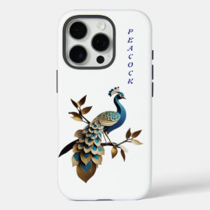ピーコックカバーデザイン iPhone 16 PROケース