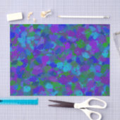 ピーコックカラーティッシュペーパー 薄葉紙 (クラフト)