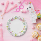 ピーコックキッズ壁紙ヴィンテージ ペーパープレート (パーティー)