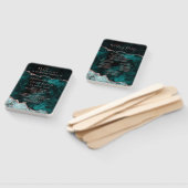 ピーコックグリーンバラ結婚金ゴールド式プログラム ハンドファン (組立なし)