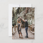 ピーコックグリーンバラ金ゴールドゲート大理石の写真の背面 セーブザデート (裏面)