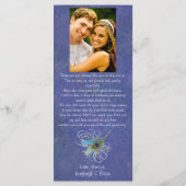 ピーコックグローリー結婚式 プログラム (裏面)