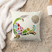 ピーコックケルト クッション (ブランケット)