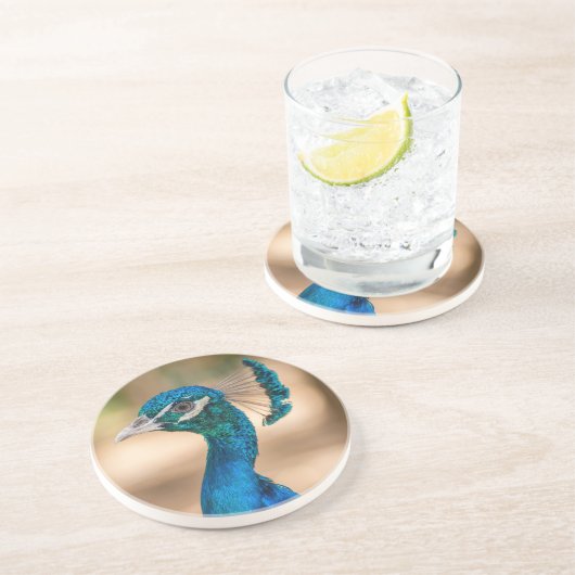 ピーコックサンドストーンコースター コースター (側面)