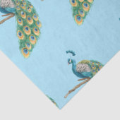 ピーコックシリーズデザイン3ブルーティッシュペーパー 薄葉紙 (詳細)