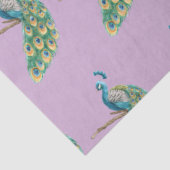 ピーコックシリーズデザイン3薄紫ティッシュペーパー 薄葉紙 (詳細)