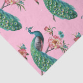 ピーコックシリーズデザイン4 PinkTisy紙 薄葉紙 (詳細)