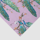 ピーコックシリーズデザイン6薄紫ティッシュペーパー 薄葉紙 (詳細)