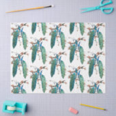 ピーコックシリーズデザイン6 薄葉紙 (クラフト)