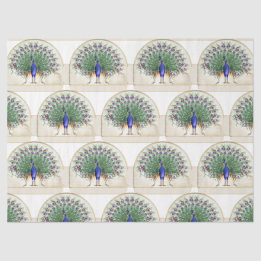 ピーコックシリーズデザイン8 薄葉紙 (正面)