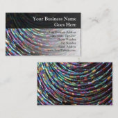 ピーコックシードビーズ 名刺 (正面/裏面)