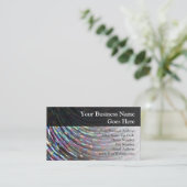 ピーコックシードビーズ 名刺 (スタンド正面)