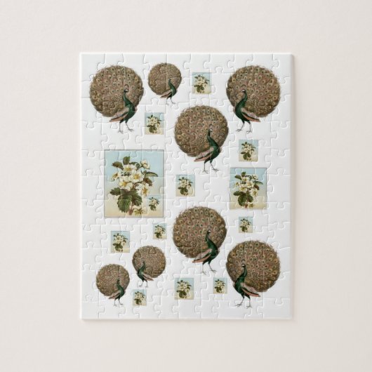 ピーコックジグソーパズル ジグソーパズル (縦)