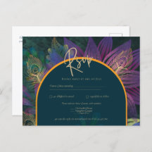 ピーコックジュエルトーングリーンブルー結婚ズ