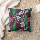 ピーコックスのバラ園 クッション (ブランケット)