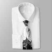 ピーコックスカートベアズリーアールヌーボー ネクタイ (タイ)