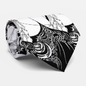 ピーコックスカートベアズリーアールヌーボー ネクタイ (ロール)