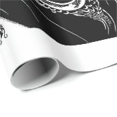 ピーコックスカートベアズリーアールヌーボー ラッピングペーパー (ロールコーナー)