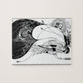 ピーコックスカートベアズリー新しい ジグソーパズル (横)