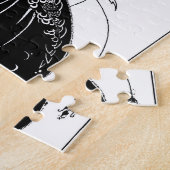 ピーコックスカートベアズリー新しい ジグソーパズル (側面)