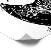 ピーコックスカートベアズリー新しい ポスター (角)