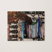 ピーコックステンドグラスパズル ジグソーパズル (横)