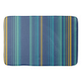 ピーコックストライプの バスマット (正面)