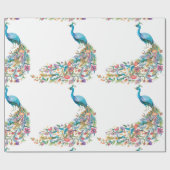 ピーコックスペシャルパティナラッピング紙 ラッピングペーパー (フラット)