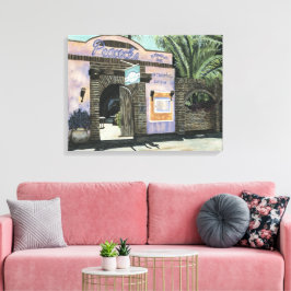 ピーコックスレストラ絵画ントズカボサンルーカス キャンバスプリント